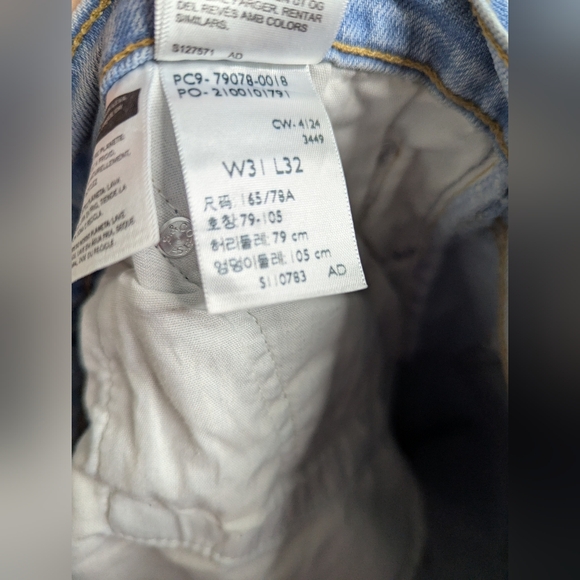 NWOT Levi's Women's Ribcage Straight Jeans Size 31x32 - Picture 6 of 7